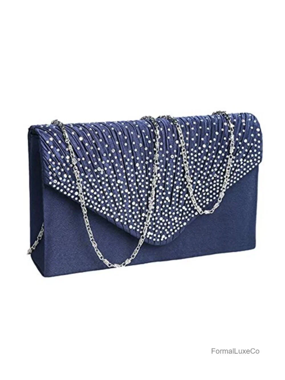 Evening Bridal Clutch Handbag Satin Crossbody Bag Party
